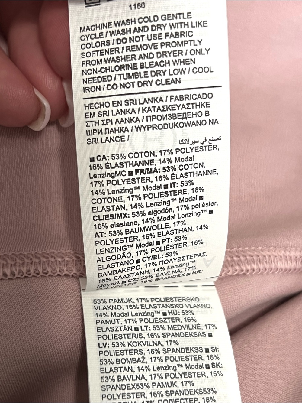 Athleta High Waist Seamless Leggings in Dusty Rose-NWOT - Picture 9 of 9